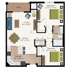 The Stewart Floor Plan at The Communities of River Crossing, Saint Paul