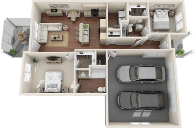 2 Bed 2 Bath, Santee at River Oaks, Little River