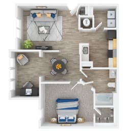 1 bed 1 bath at Breakers Point, Myrtle Beach, SC, 29579
