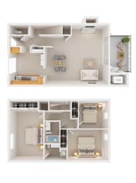 Three Bedroom Townhome at New Carrollton Woods, Maryland