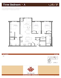  Floor Plan 3 Bedroom