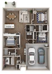 Four-Bedroom Freeport Floor Plan at The Trails in Elkhorn, NE