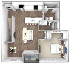 1 bedroom floorplans