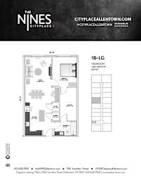 1 bed 1 bath at The Nines Apartment Homes Apartments, Pennsylvania