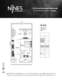 1 bed 1 bath C at The Nines Apartment Homes Apartments, Allentown, PA
