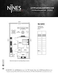 1 bed 1 bath D at The Nines Apartment Homes Apartments, Allentown, 18101