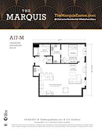 Floor Plan A17-M at The Marquis, Pennsylvania 18042