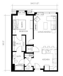 Alph34T Floor Plan at 1010 Apartments, Allentown, PA