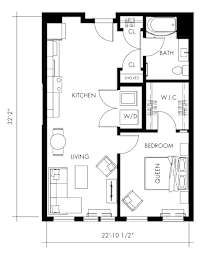 Alpha2T Floor Plan at 1010 Apartments, Allentown, PA
