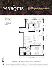 Floor Plan B7-M at The Marquis, Easton, PA 18042