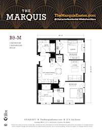 Floor Plan B9-M at The Marquis, Pennsylvania