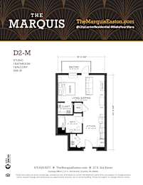 Floor Plan D2-M at The Marquis, Easton