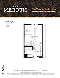 Floor Plan D5-M at The Marquis, Easton, PA