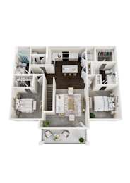 C2 Floor Plan at Pimlico Pointe, Mason, OH