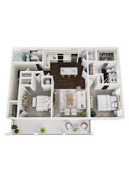 C4 Floor Plan at Pimlico Pointe, Mason