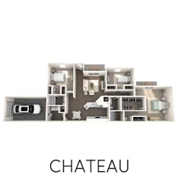 3 bedroom 2 bathroom floor plan Aspen Lakes Estates in Holt, MI