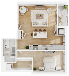A3 Floor Plan at Lilia, Lilydale