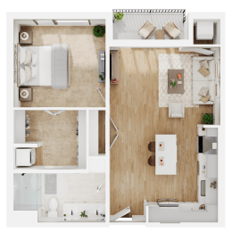 A5 Floor Plan at Lilia, Lilydale, MN