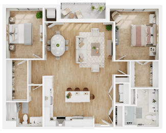 B6 Floor Plan at Lilia, Lilydale