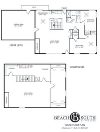 Beach South at the Lake in Robbinsdale, MN 3 Bedroom 1 Bath House