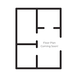 A black and white floor plan is coming soon.
