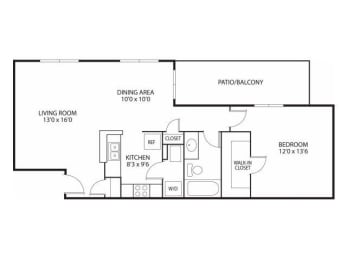 Mallard Ridge Apartments in Maple Grove, MN 1 Bedroom 1 Bathroom