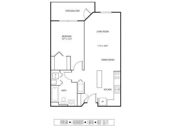 Regency Woods Apartments in Minnetonka, MN 1 Bedroom 1 Bath