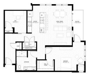 1 bed 1 bath E at Nuvelo at Parkside, Apple Valley, MN