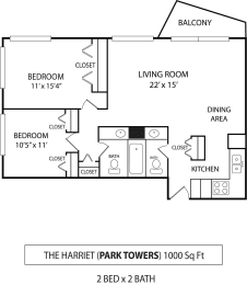 Floor Plan  The Harriet