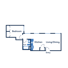  Floor Plan Unit 206