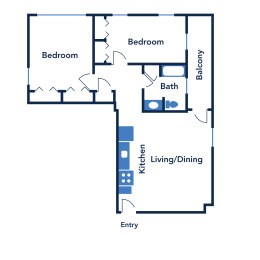  Floor Plan Unit 207