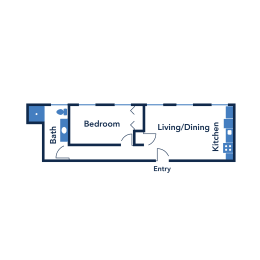  Floor Plan Unit 304