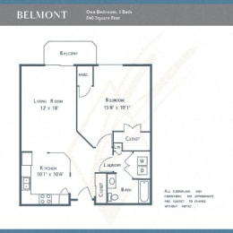 Floor Plan  a floor plan of a unit with bedrooms and a bathroom