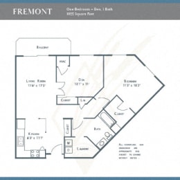 Floor Plan  a floor plan of a unit with bedrooms and a bathroom