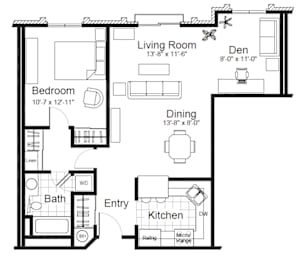 Floor Plan Redwood