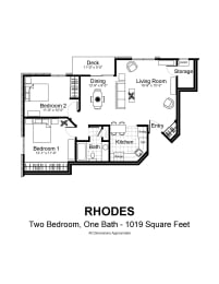 Floor Plan  Rhodes