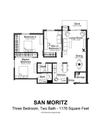 Floor Plan  San Moritz