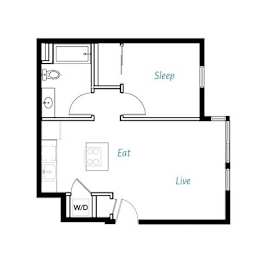  Floor Plan A1- 1A