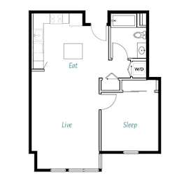  Floor Plan A1- 1D