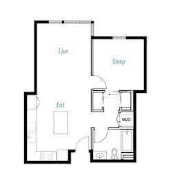  Floor Plan A1- 1E