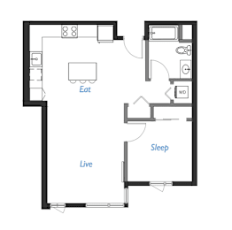  Floor Plan A2- 1C
