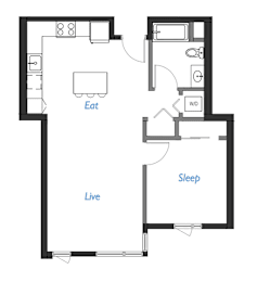  Floor Plan A2- 1D