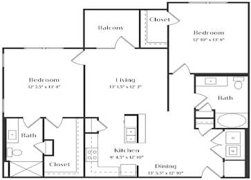  Floor Plan B2