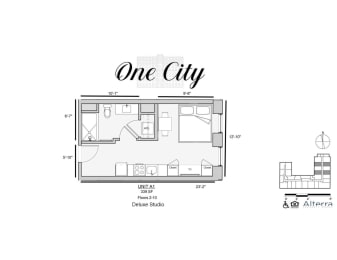 One City A1 floor plan