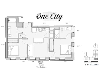 One City D1 Floor Plan