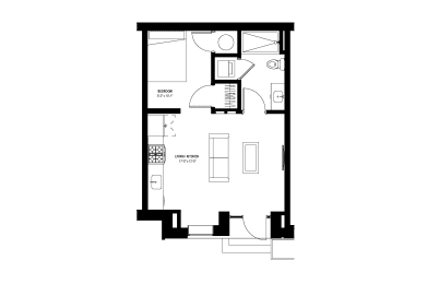 Floor Plan at Glassworks, Pennsylvania, 19122