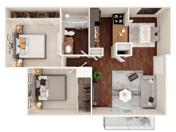  Floor Plan 2.1A