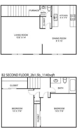  Floor Plan 2.15B Townhouse