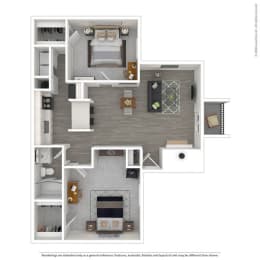  Floor Plan 2.1A - ARIA