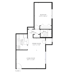 A black and white image of a floor plan for a house.